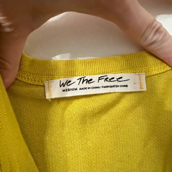 We the Free by Free People Oversized Point Break Tie Dye Multicolored Top - Picture 5 of 5